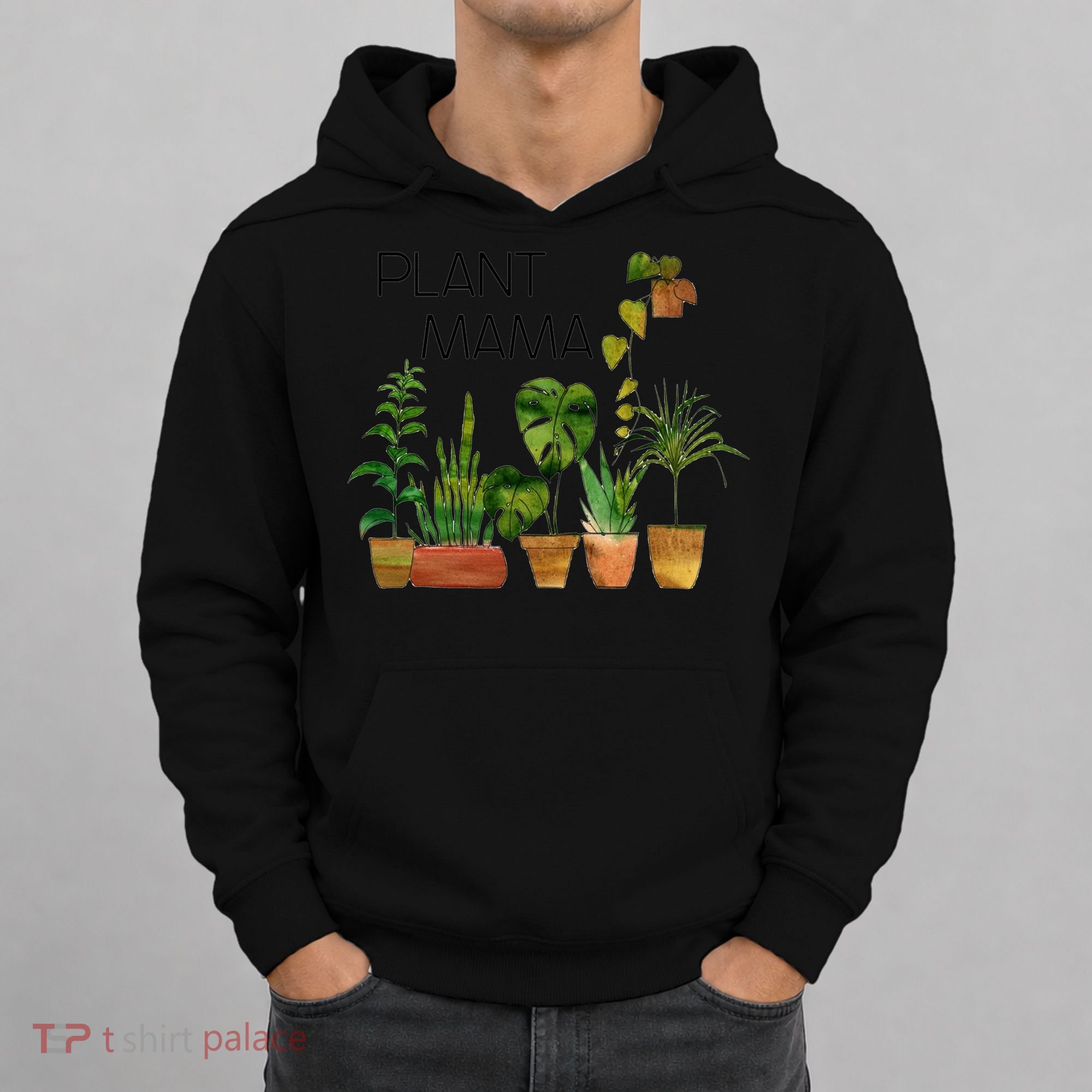 Plant Mama Crazy Plant Lady Monstera Mom Hoodie