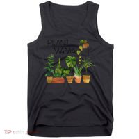 Plant Mama Crazy Plant Lady Monstera Mom Tank Top thumb 0