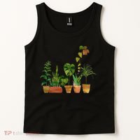 Plant Mama Crazy Plant Lady Monstera Mom Tank Top thumb 2