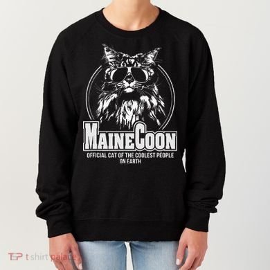 Proud Maine Coon Cool Cat Women's Sweatshirt