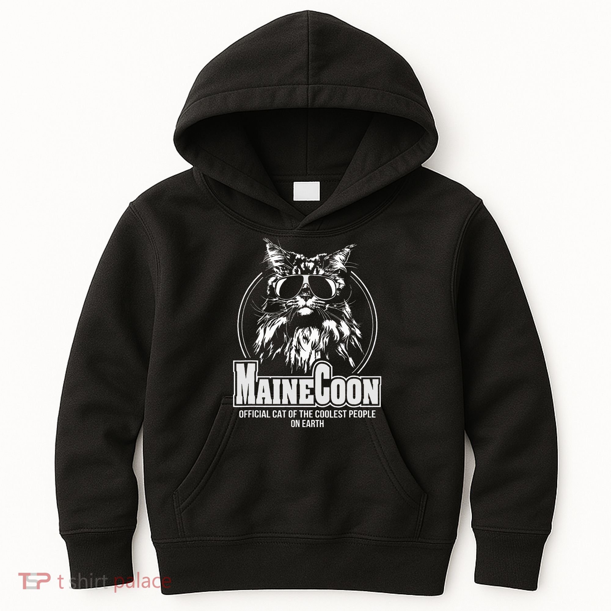 Proud Maine Coon Cool Cat Kids Hoodie
