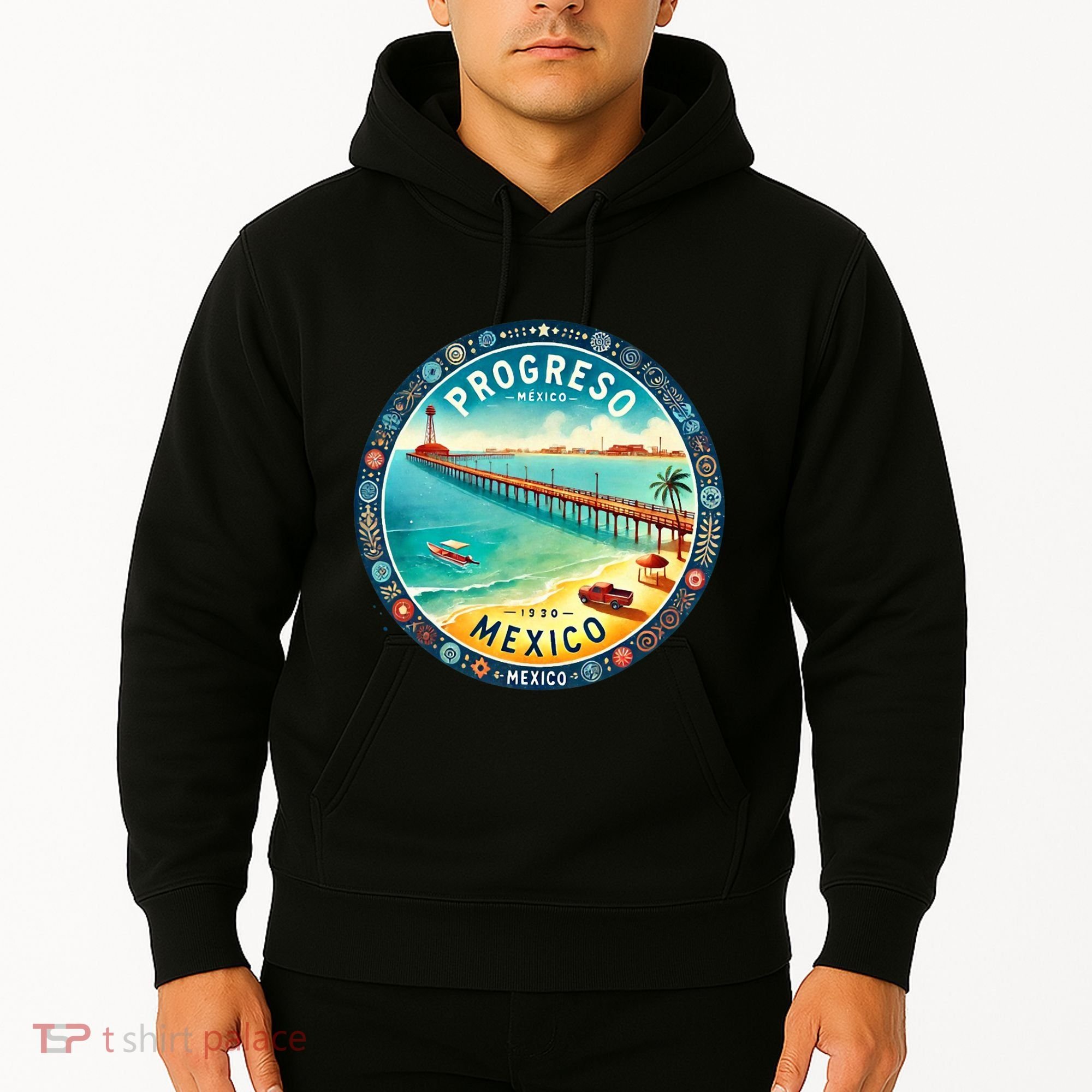 Progresso Mexico Cruise Destination Hoodie