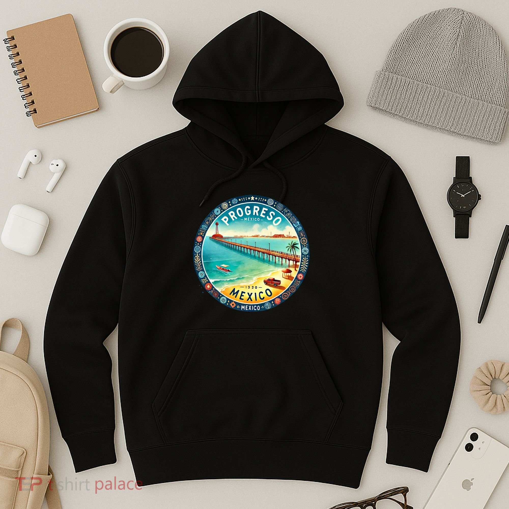 Progresso Mexico Cruise Destination Hoodie