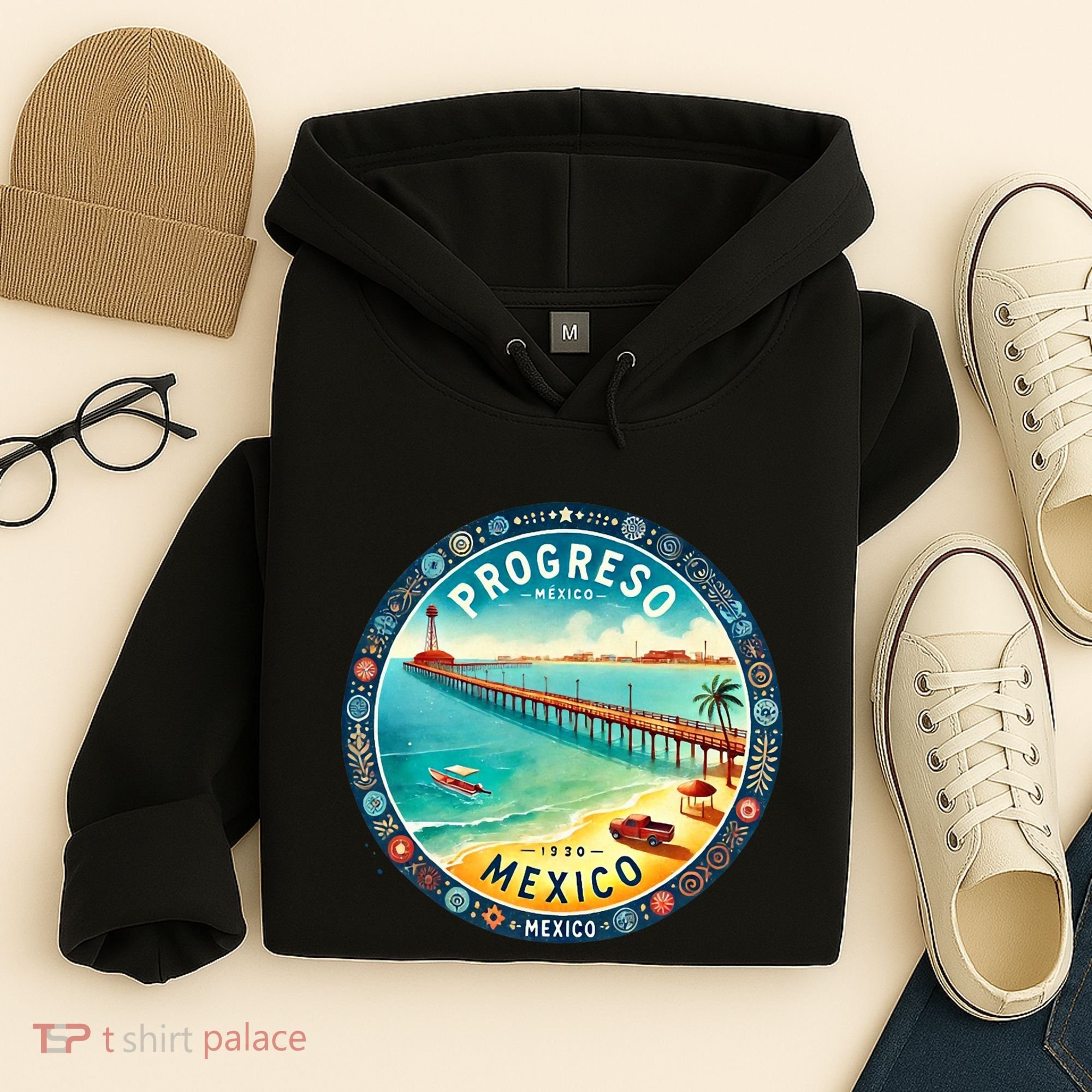 Progresso Mexico Cruise Destination Hoodie