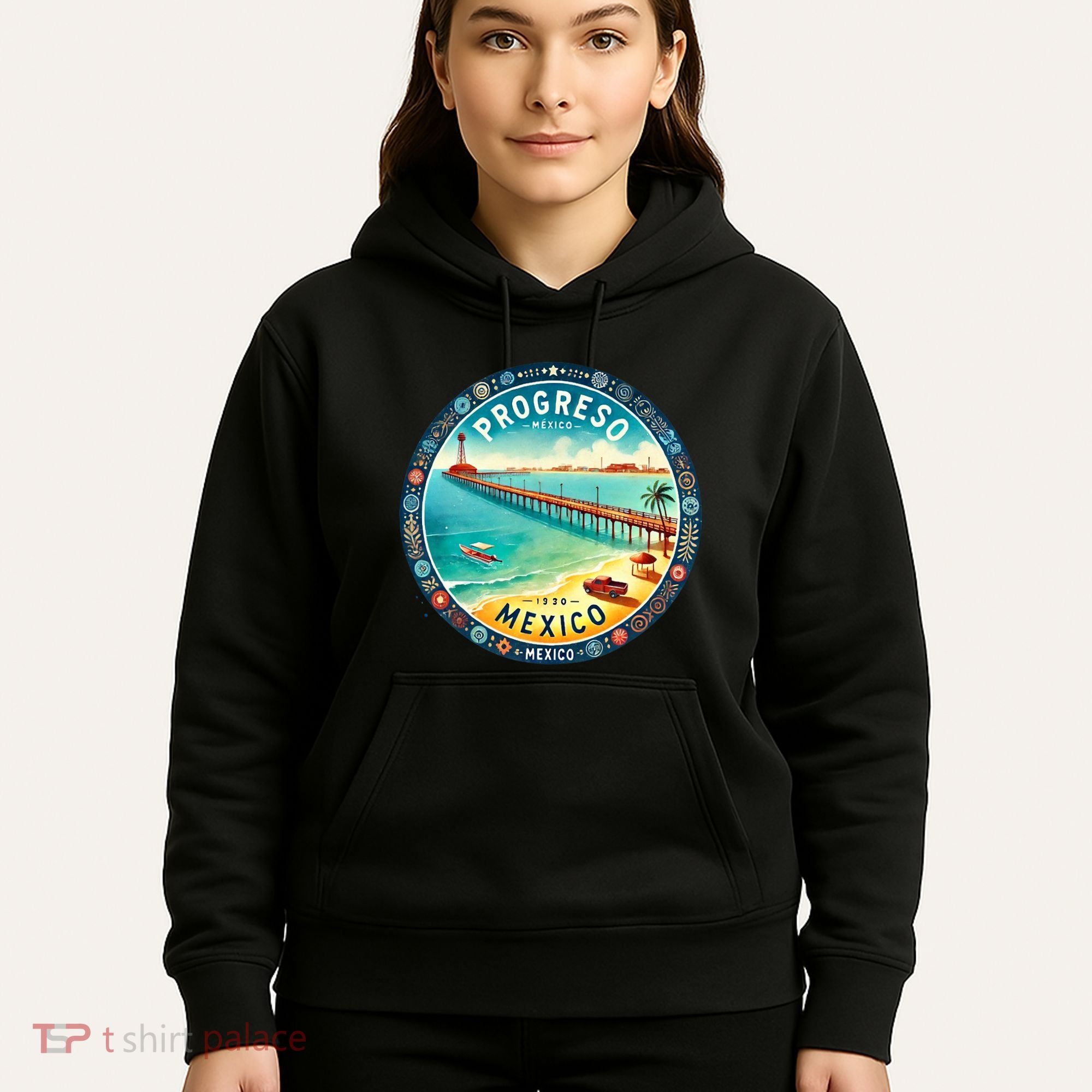 Progresso Mexico Cruise Destination Hoodie