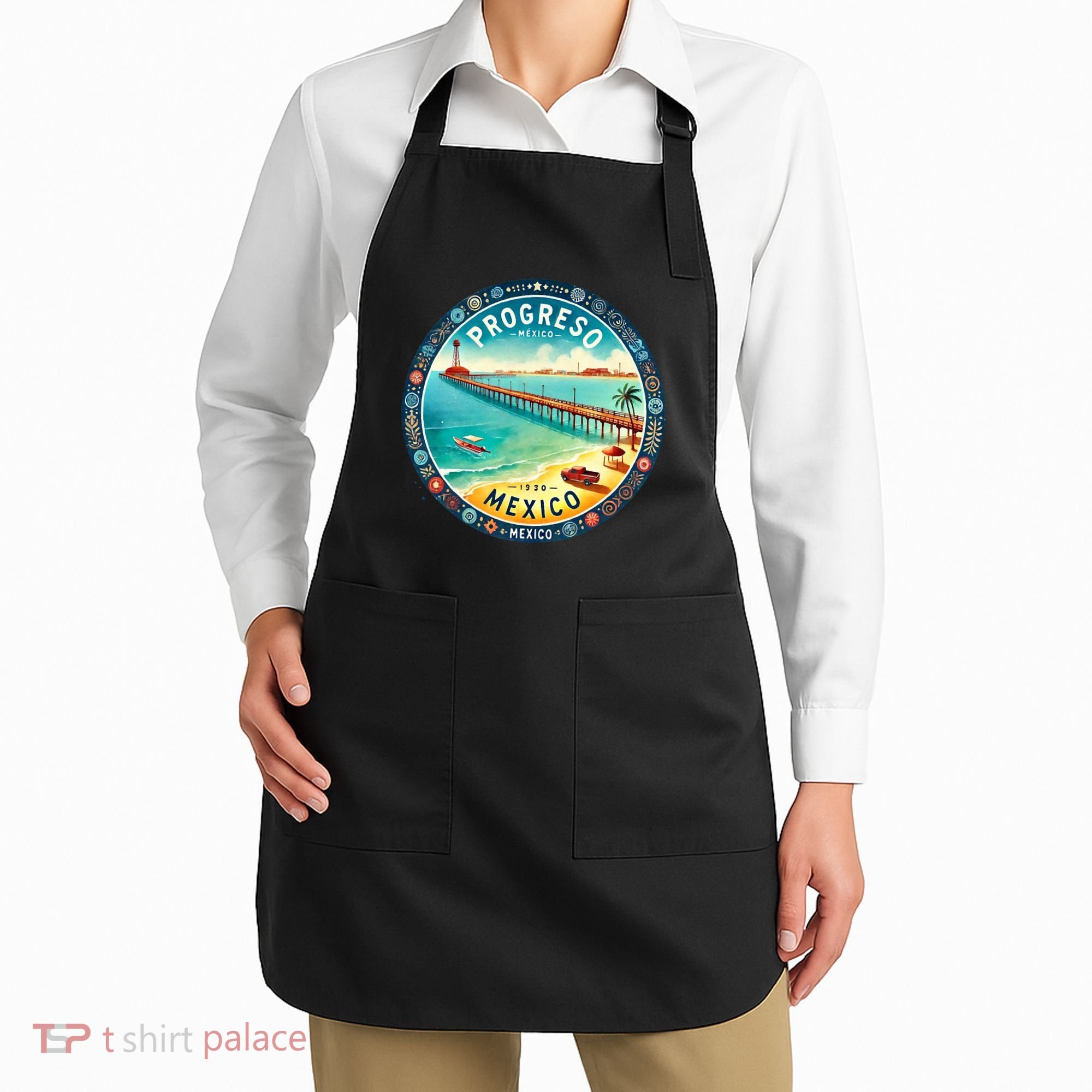 Progresso Mexico Cruise Destination Apron