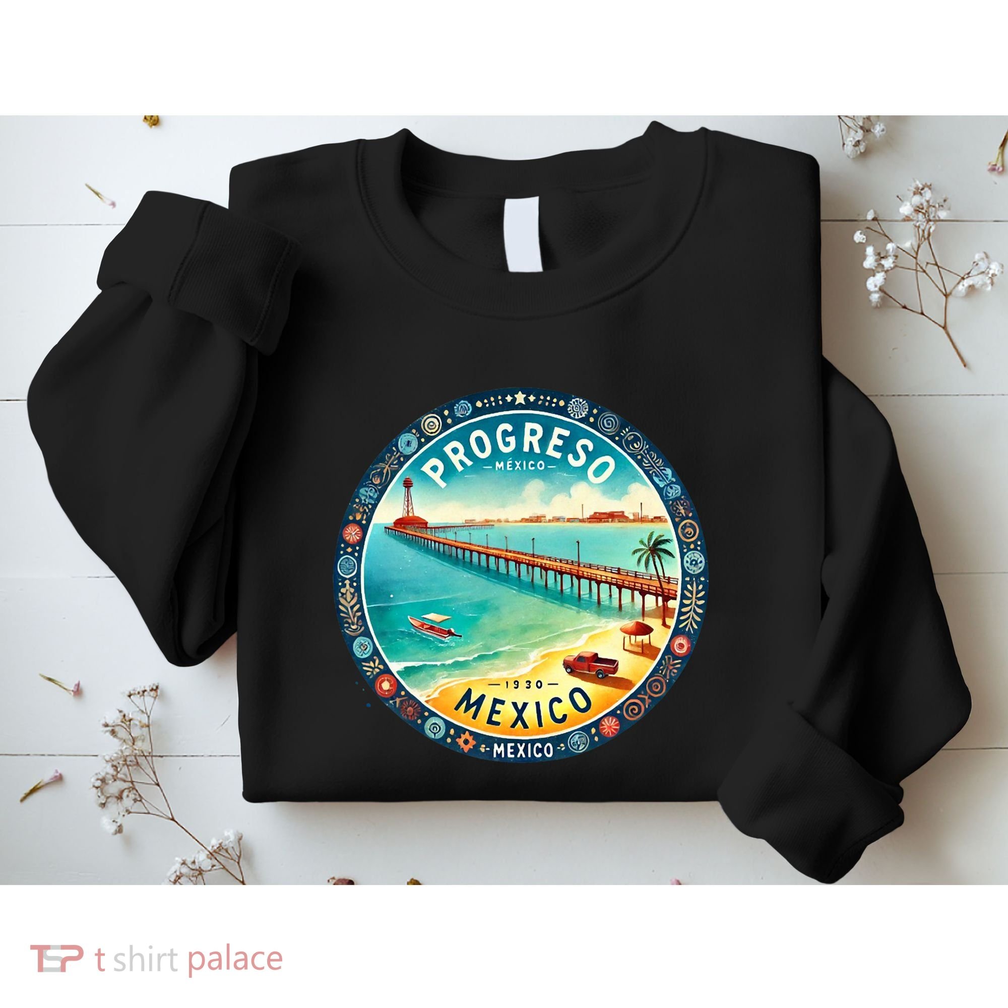 Progresso Mexico Cruise Destination Sweatshirt