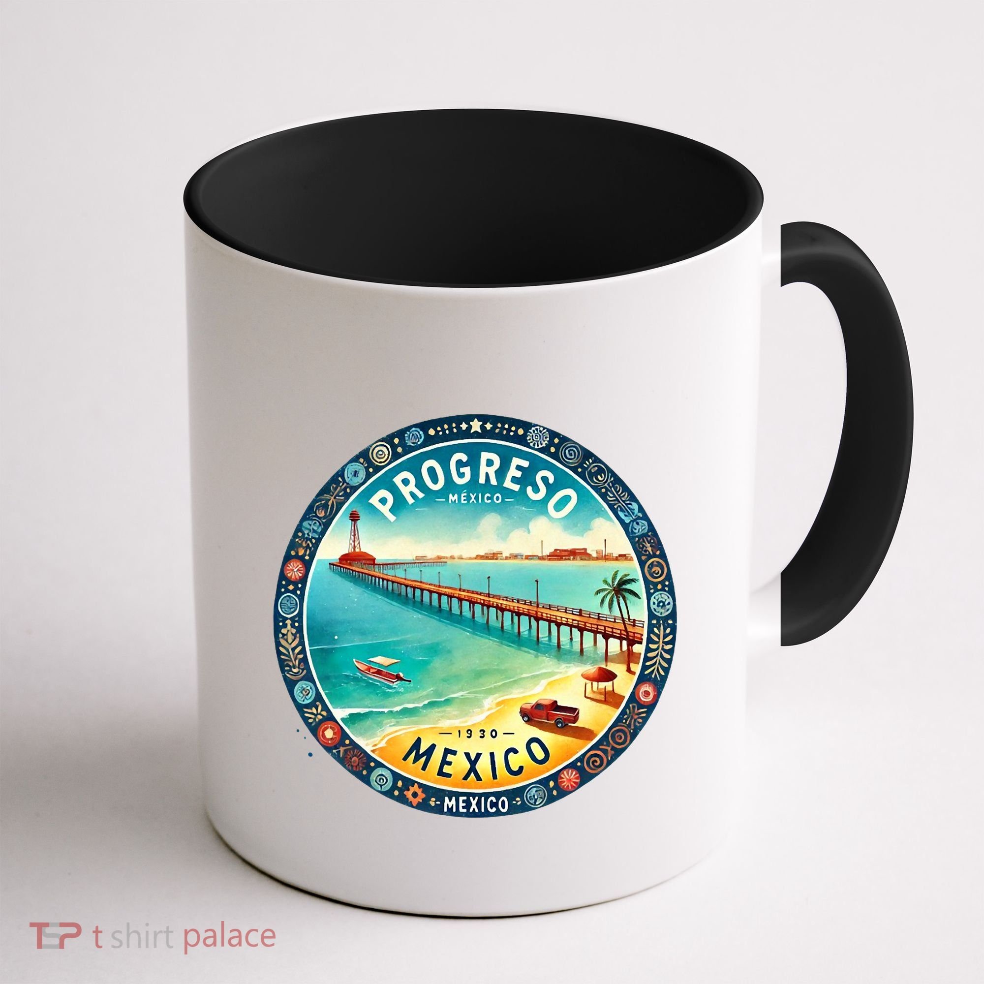 Progresso Mexico Cruise Destination Coffee Mug
