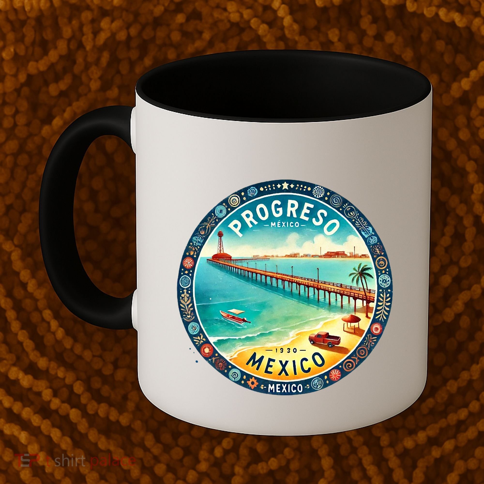 Progresso Mexico Cruise Destination Coffee Mug