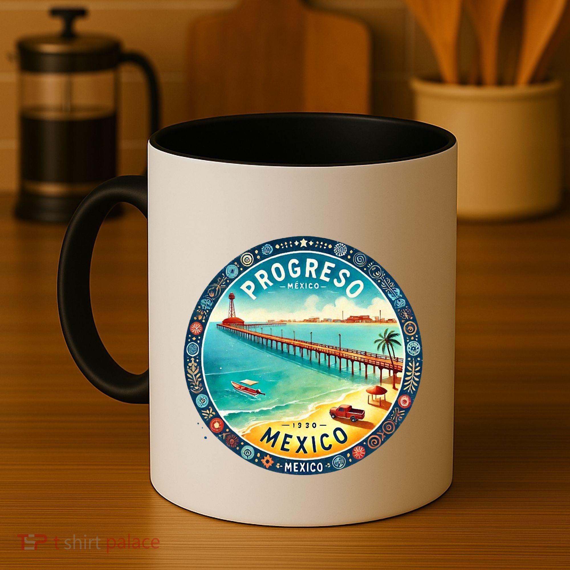 Progresso Mexico Cruise Destination Coffee Mug