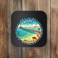 Progresso Mexico Cruise Destination Coaster thumb 0