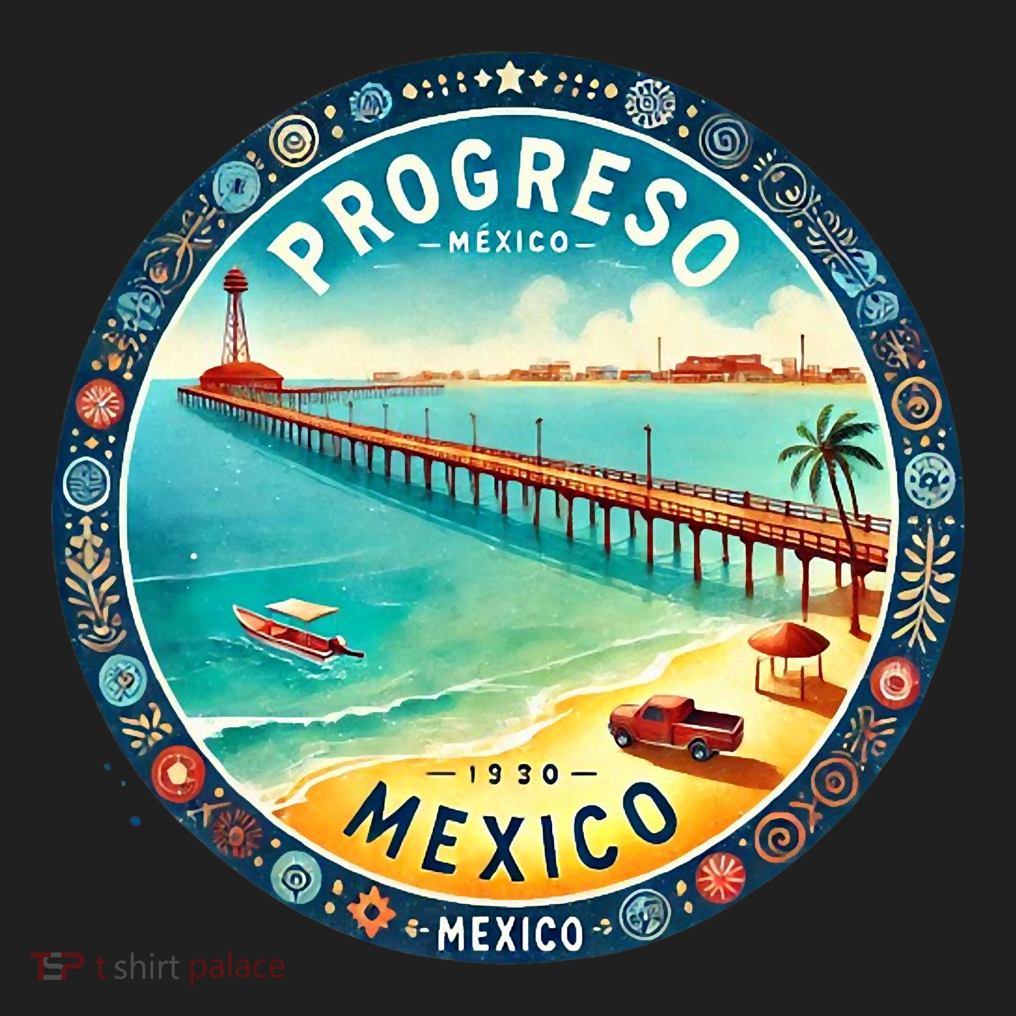 Progresso Mexico Cruise Destination Hat