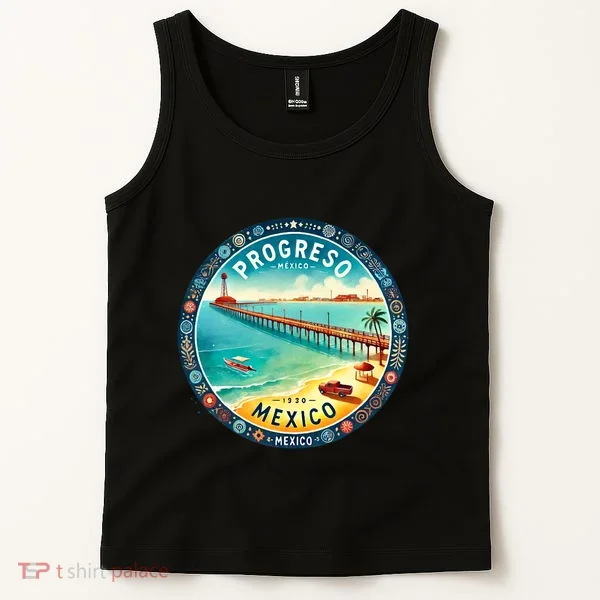 Progresso Mexico Cruise Destination Tank Top