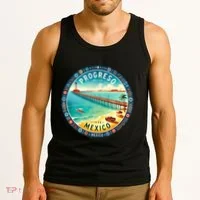 Progresso Mexico Cruise Destination Tank Top thumb 3
