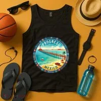 Progresso Mexico Cruise Destination Tank Top thumb 4