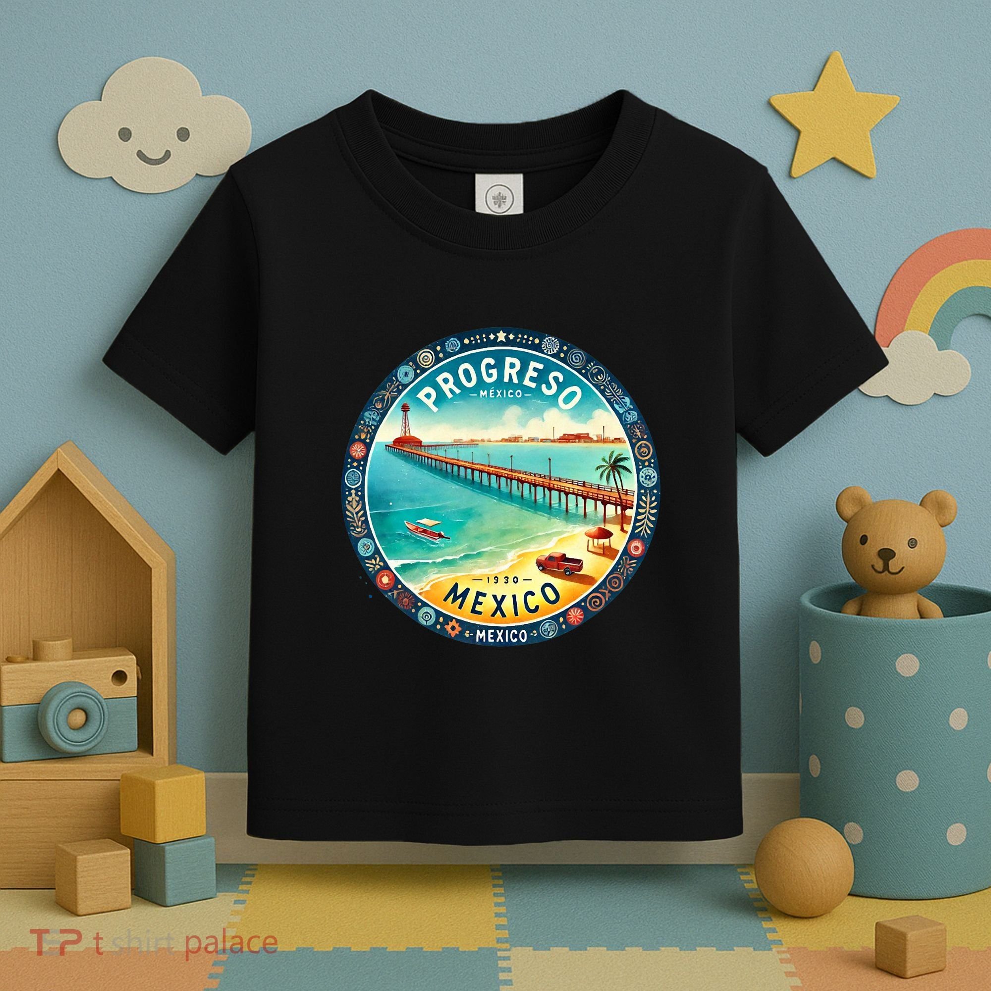 Progresso Mexico Cruise Destination Toddler T-Shirt