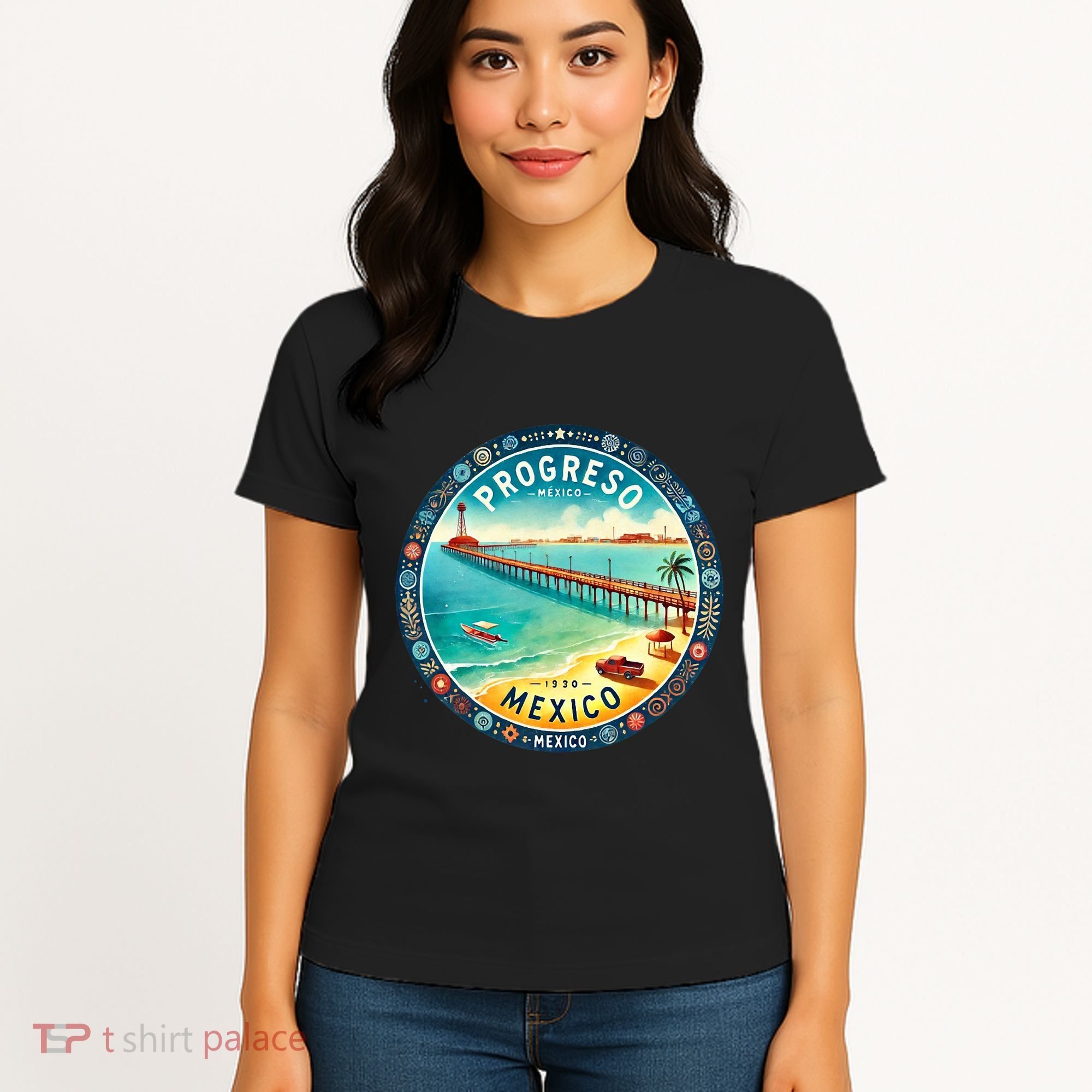 Progresso Mexico Cruise Destination Women's T-Shirt