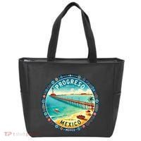 Progresso Mexico Cruise Destination Tote Bag thumb 0