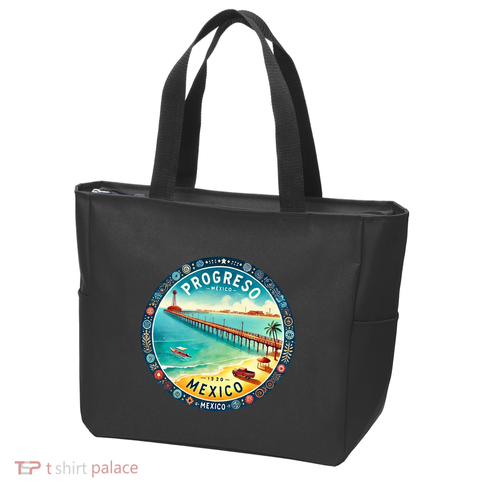 Progresso Mexico Cruise Destination Tote Bag