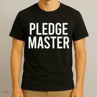 Pledge Master College Frat Greek Fraternity Sorority T-Shirt thumb 3