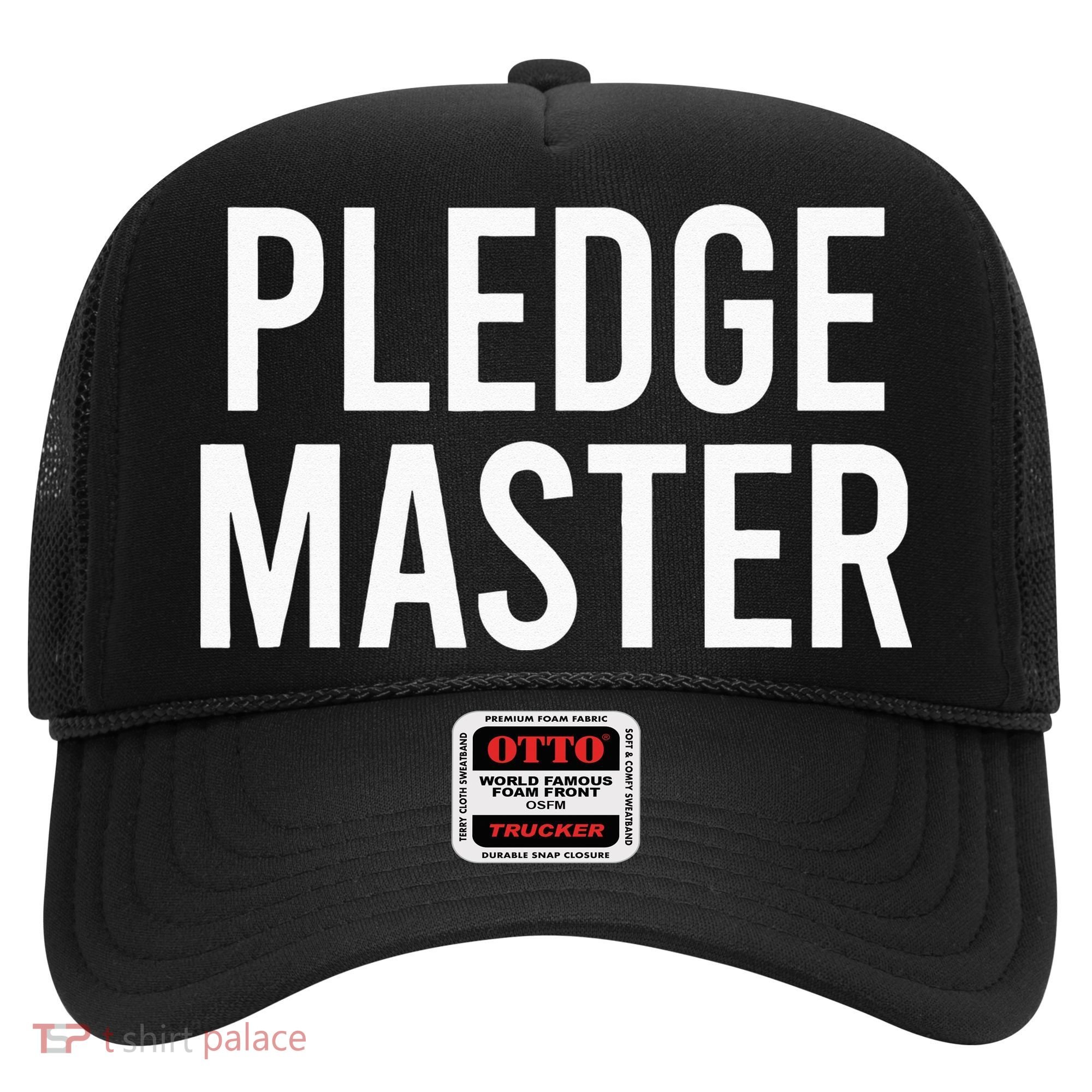 Pledge Master College Frat Greek Fraternity Sorority Hat