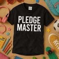 Pledge Master College Frat Greek Fraternity Sorority Kids T-Shirt thumb 3