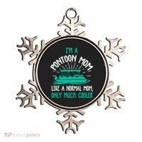 Pontoon Mom Cool Gift Funny Boating Pontoon Lover Mother Gift Cool Gift Ornament thumb 0