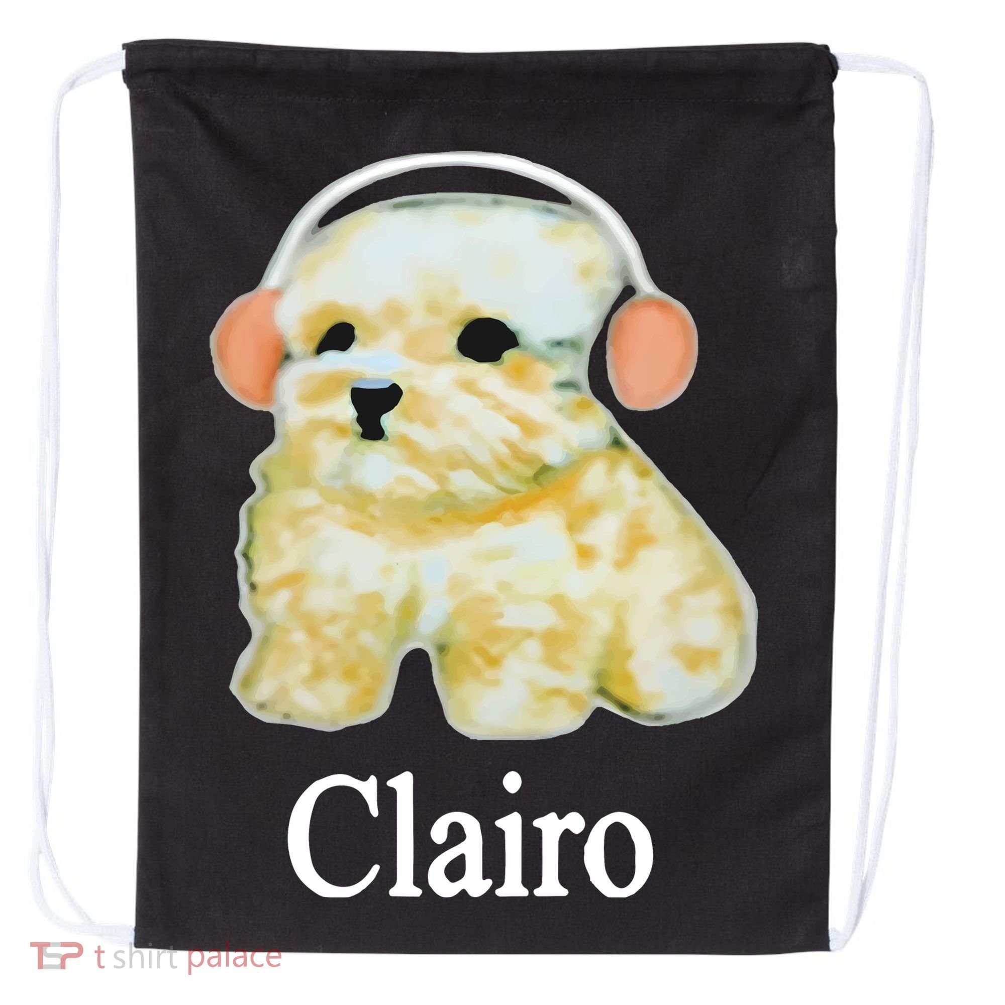 Paul Mescal Clairo Dog Drawstring Bag