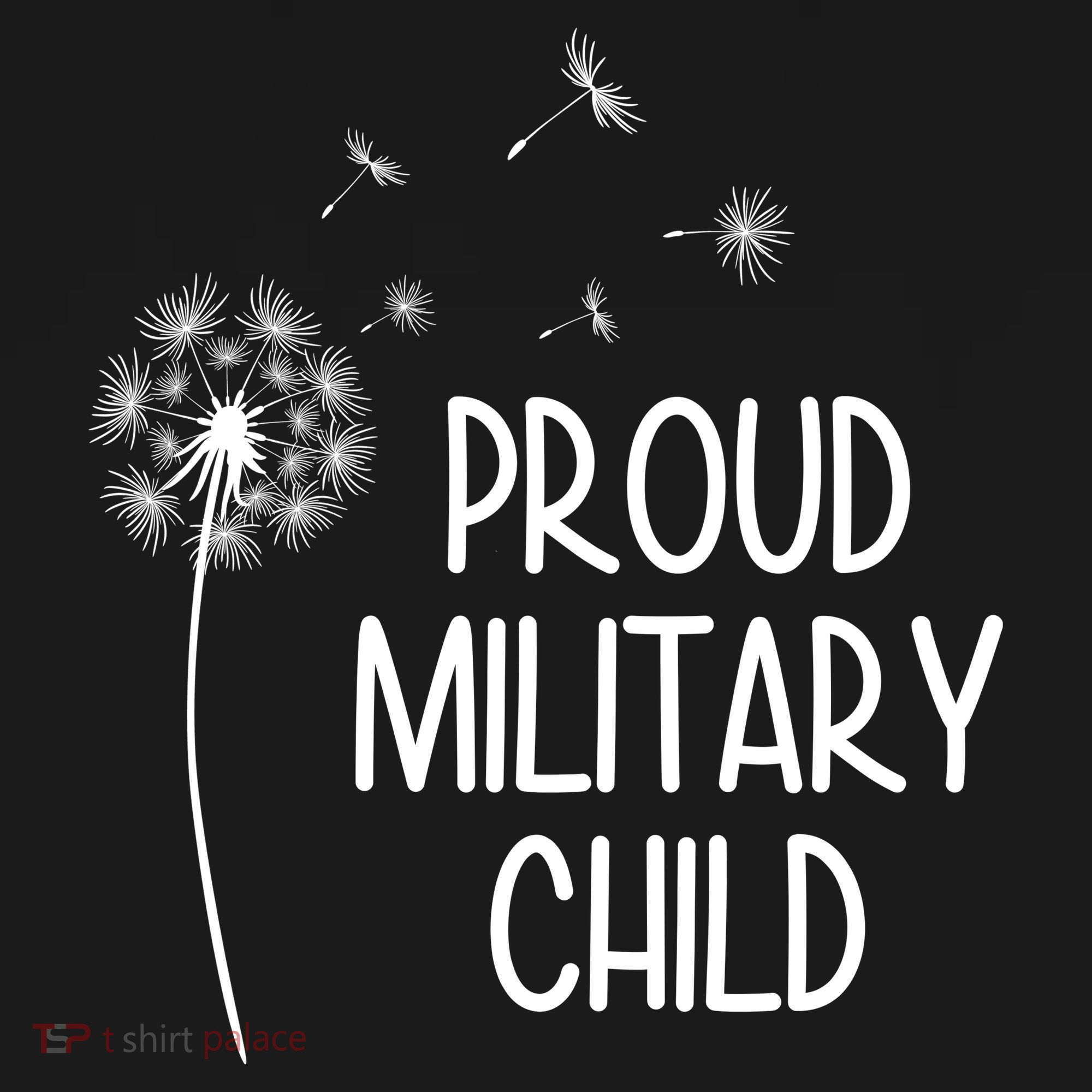 Proud Military Child Dandelion Purple Up Coaster
