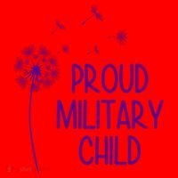 Proud Military Child Dandelion Purple Up Santa Hat thumb 1