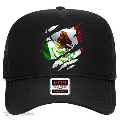 Proud Mexican Chicano Latino Torn Ripped Mexico Flag Hat