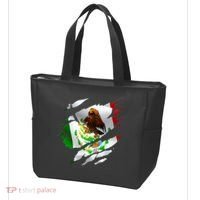 Proud Mexican Chicano Latino Torn Ripped Mexico Flag Tote Bag thumb 3