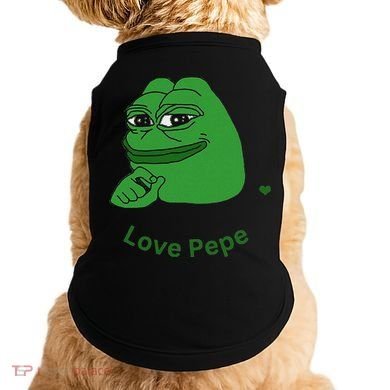 Pepe Meme Coin Crypto Coin Love Pepe Doggie Tank