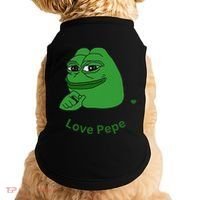 Pepe Meme Coin Crypto Coin Love Pepe Doggie Tank thumb 0