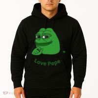 Pepe Meme Coin Crypto Coin Love Pepe Hoodie thumb 2