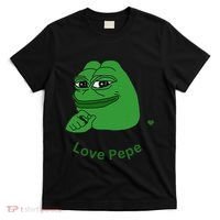 Pepe Meme Coin Crypto Coin Love Pepe T-Shirt thumb 0