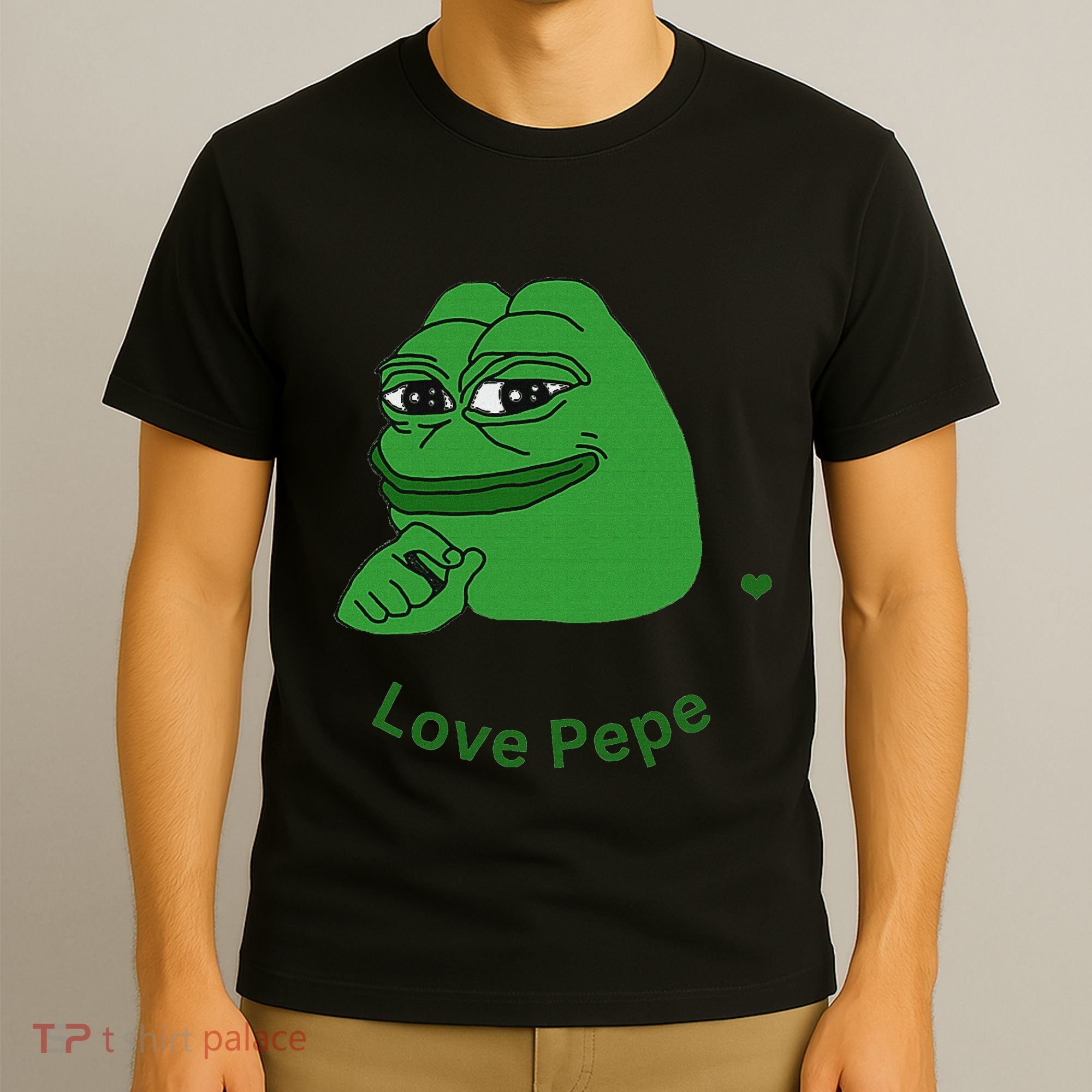 Pepe Meme Coin Crypto Coin Love Pepe T-Shirt