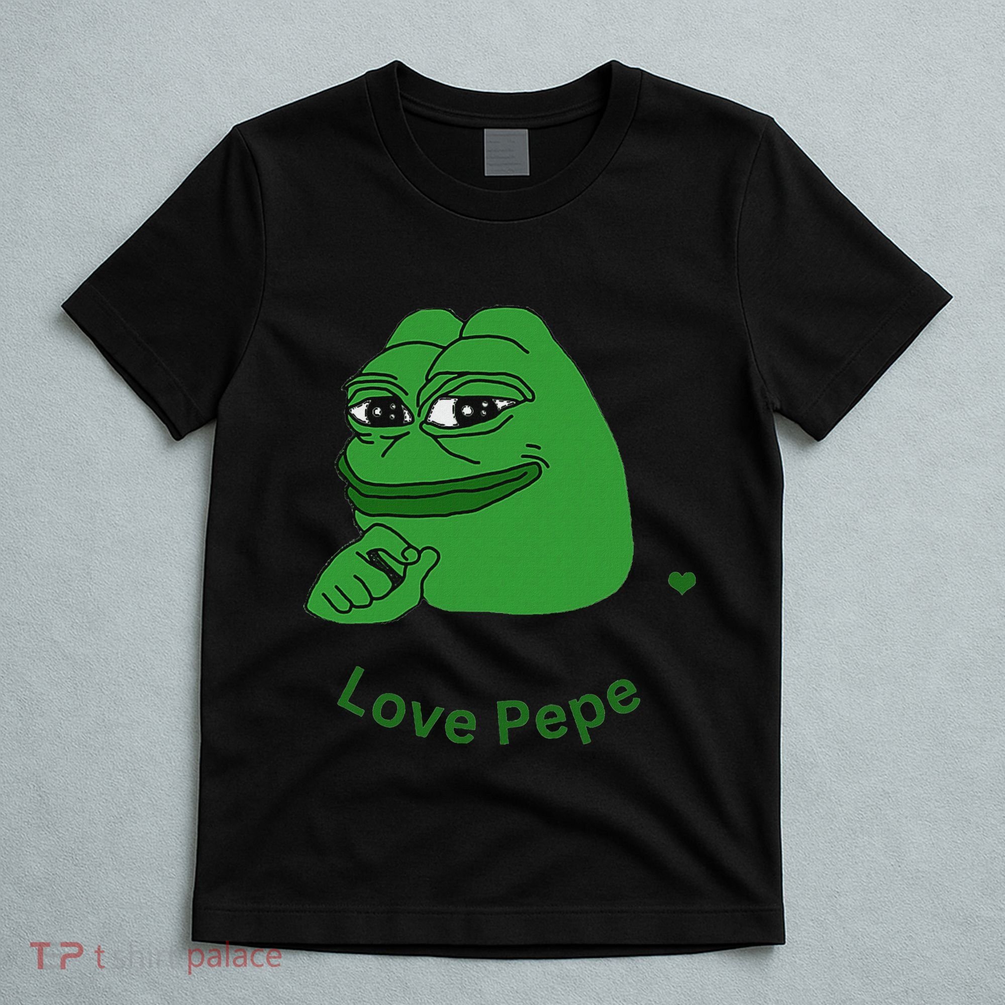 Pepe Meme Coin Crypto Coin Love Pepe T-Shirt