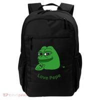 Pepe Meme Coin Crypto Coin Love Pepe Backpack thumb 0