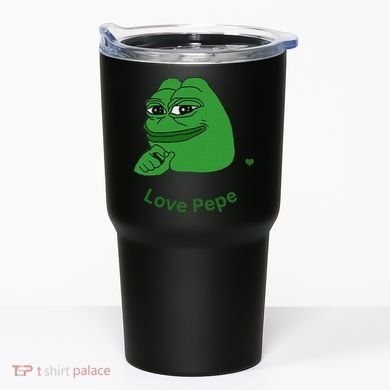 Pepe Meme Coin Crypto Coin Love Pepe Tumbler
