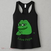Pepe Meme Coin Crypto Coin Love Pepe Women's Tank Top thumb 3