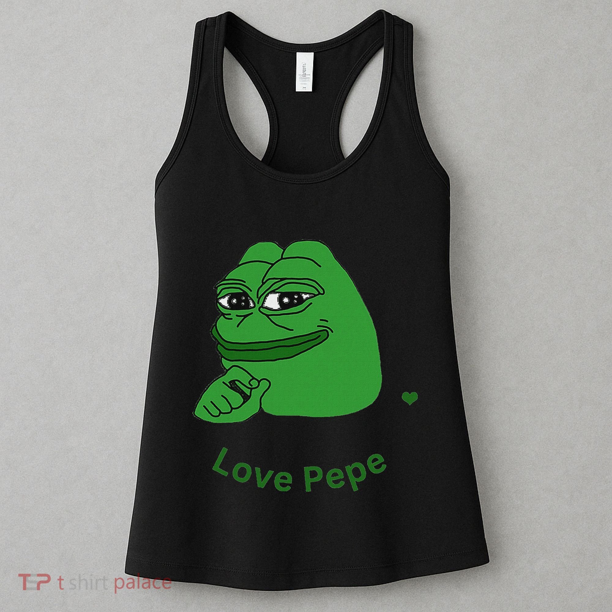 Pepe Meme Coin Crypto Coin Love Pepe Women's Tank Top
