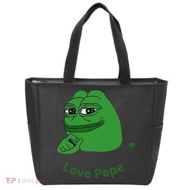 Pepe Meme Coin Crypto Coin Love Pepe Tote Bag