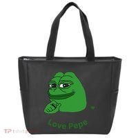 Pepe Meme Coin Crypto Coin Love Pepe Tote Bag thumb 0