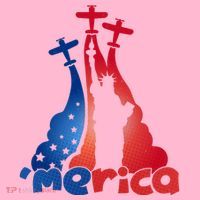 Patriotic Merica Classic Airplane Airshow Statue Of Liberty Coaster thumb 2
