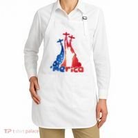Patriotic Merica Classic Airplane Airshow Statue Of Liberty Apron thumb 2