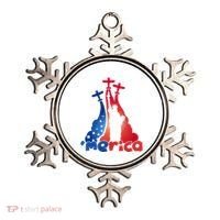Patriotic Merica Classic Airplane Airshow Statue Of Liberty Ornament thumb 0