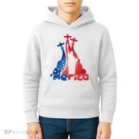 Patriotic Merica Classic Airplane Airshow Statue Of Liberty Kids Hoodie thumb 4