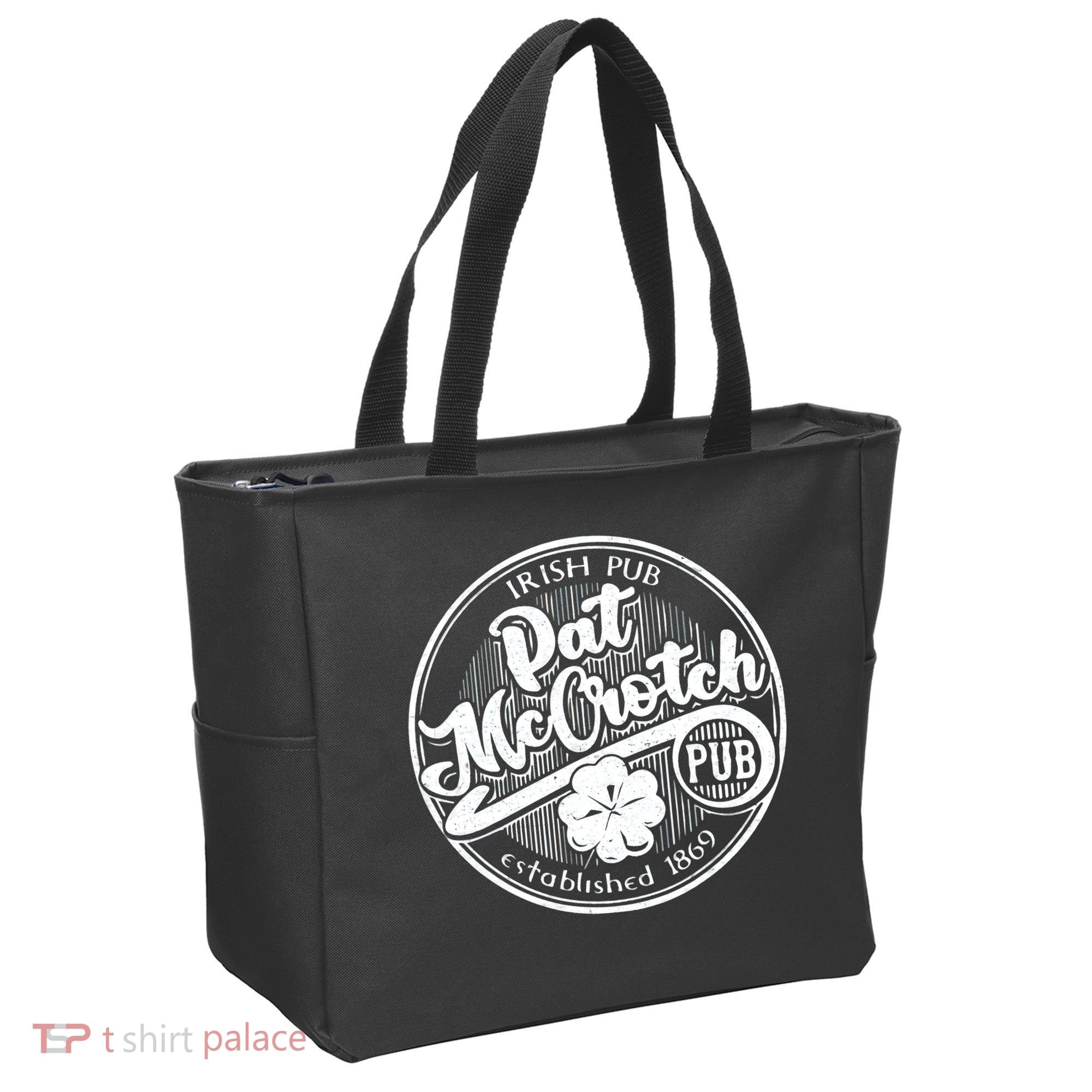 PAT McCROTCH Dirty Adult Irish ST PATRICKS DAY Tote Bag
