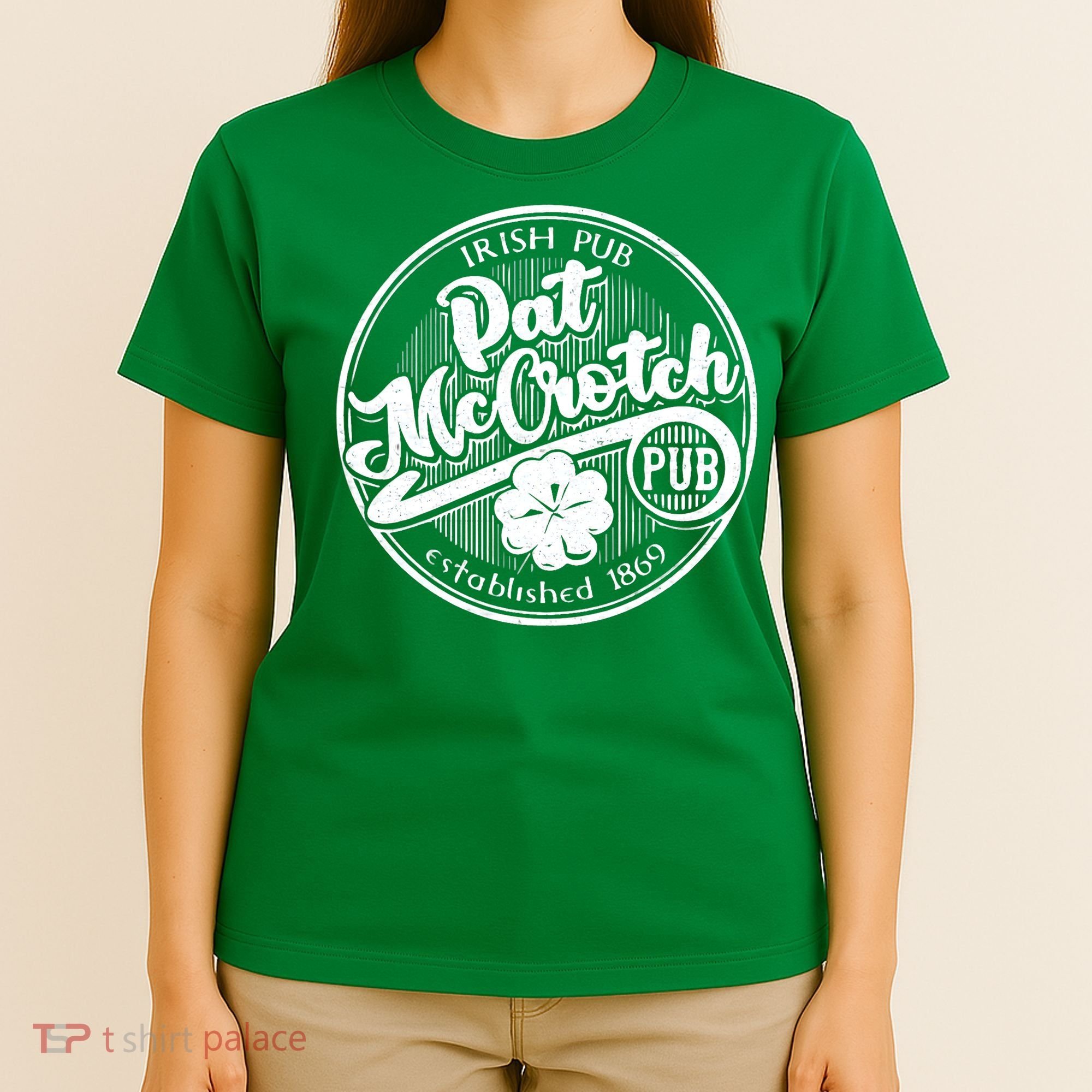 PAT McCROTCH Dirty Adult Irish ST PATRICKS DAY T-Shirt